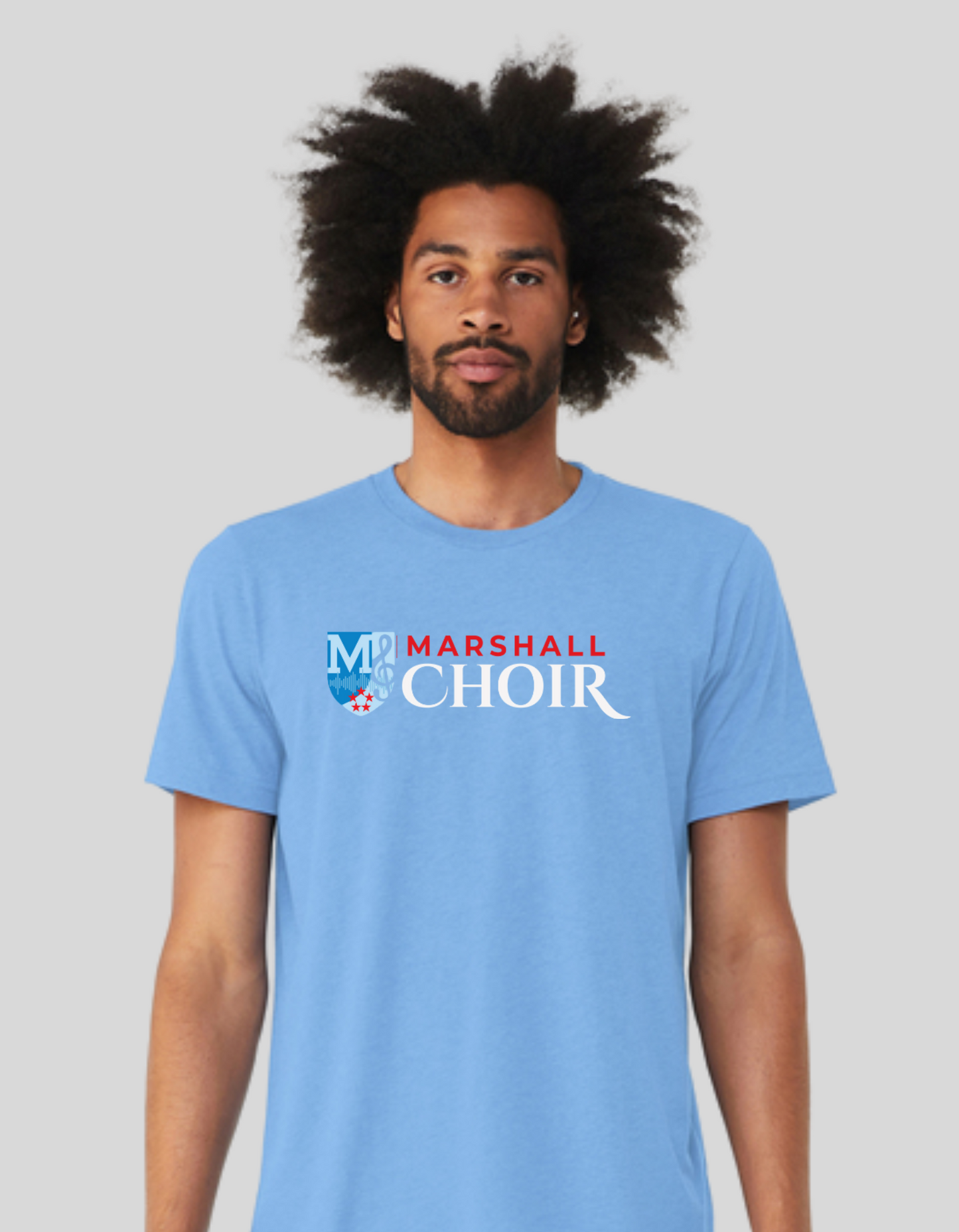 Short Sleeve T-shirt Triblend -Blue