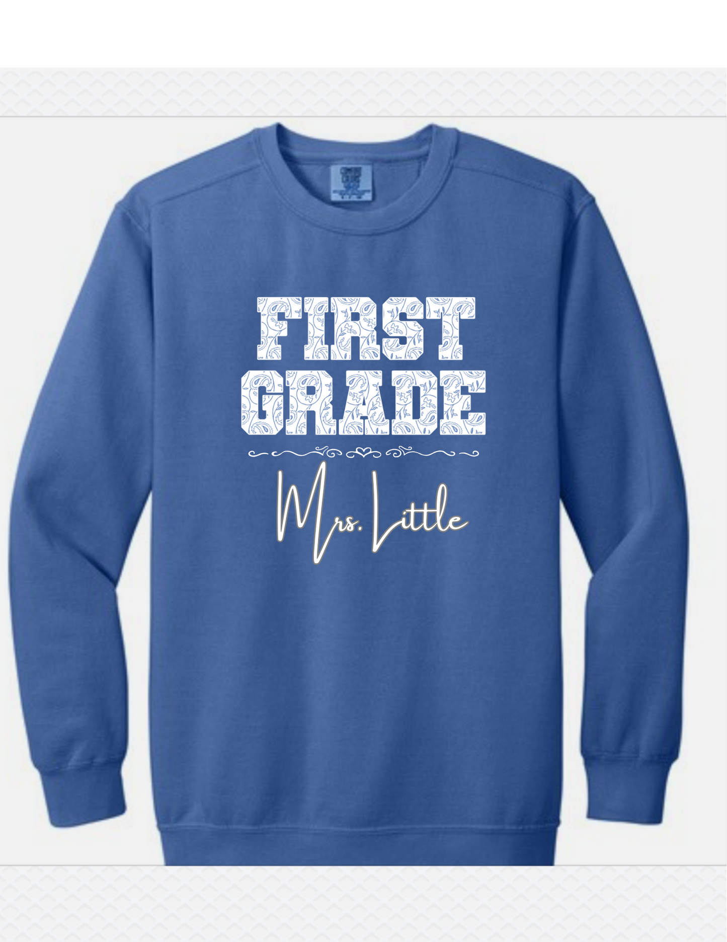 Blue CC Sweatshirt Crewneck