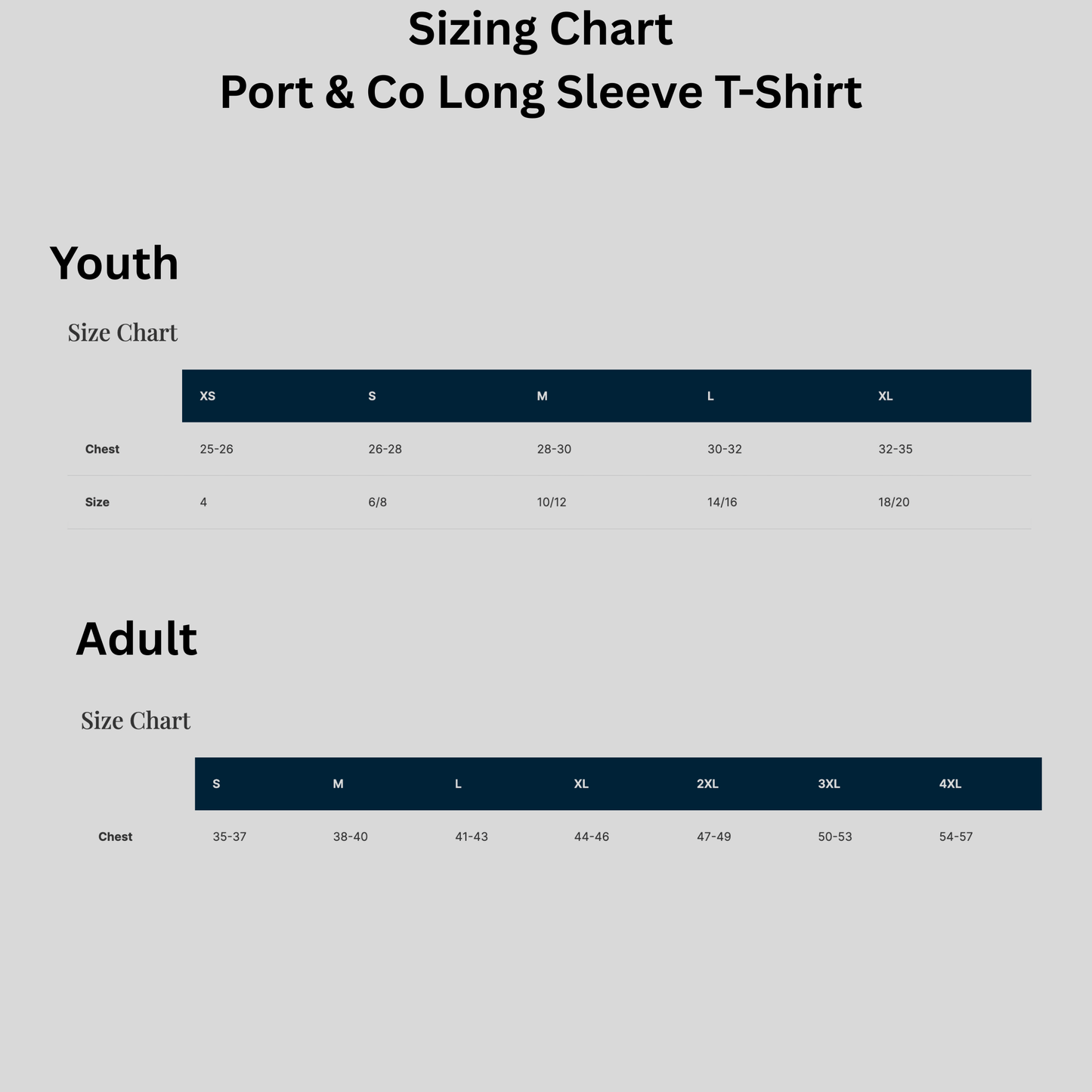 Port & Co Long Sleeve T-shirt