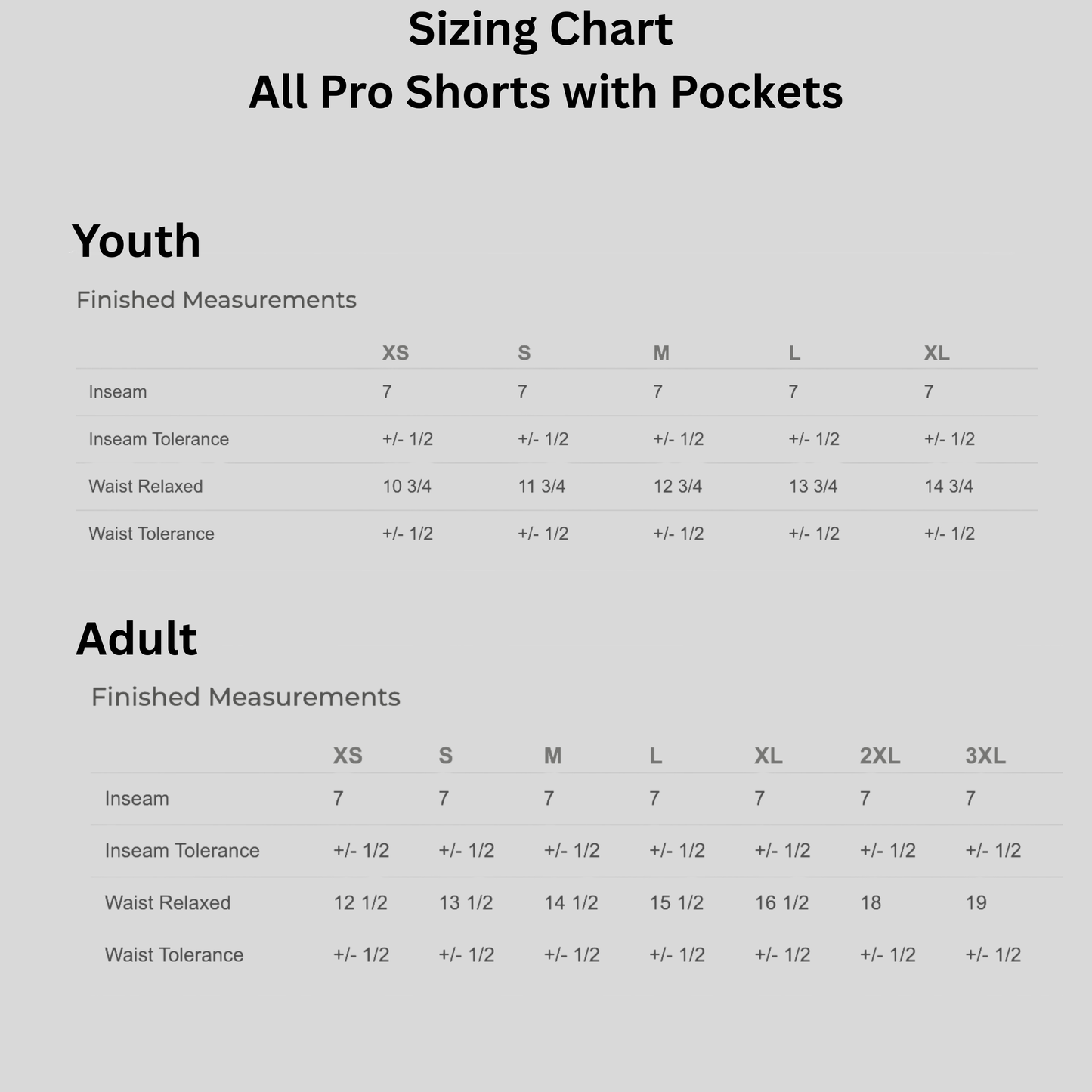 Pro-Lock Performance 7" Shorts with Pockets