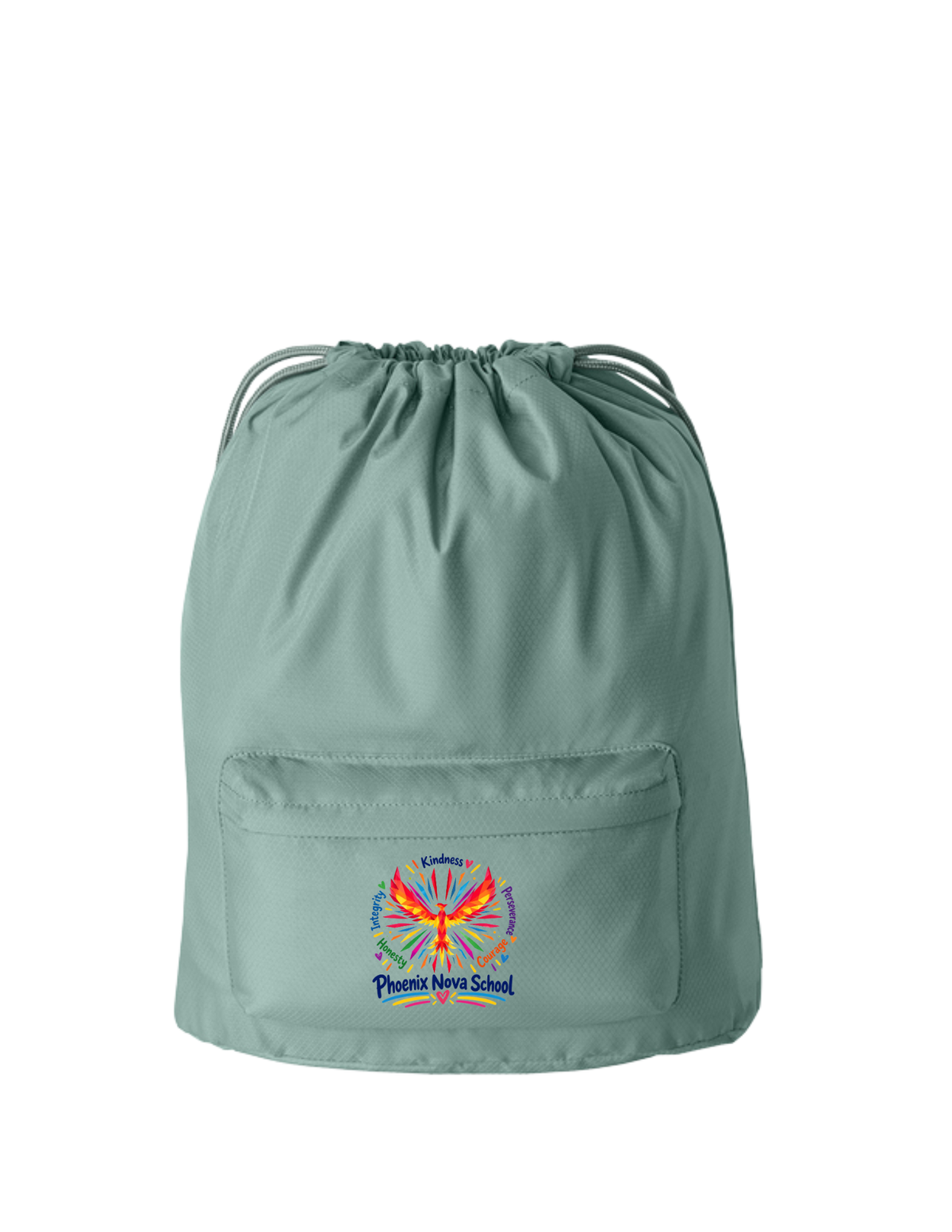 Sage Pocket Cinch Bag