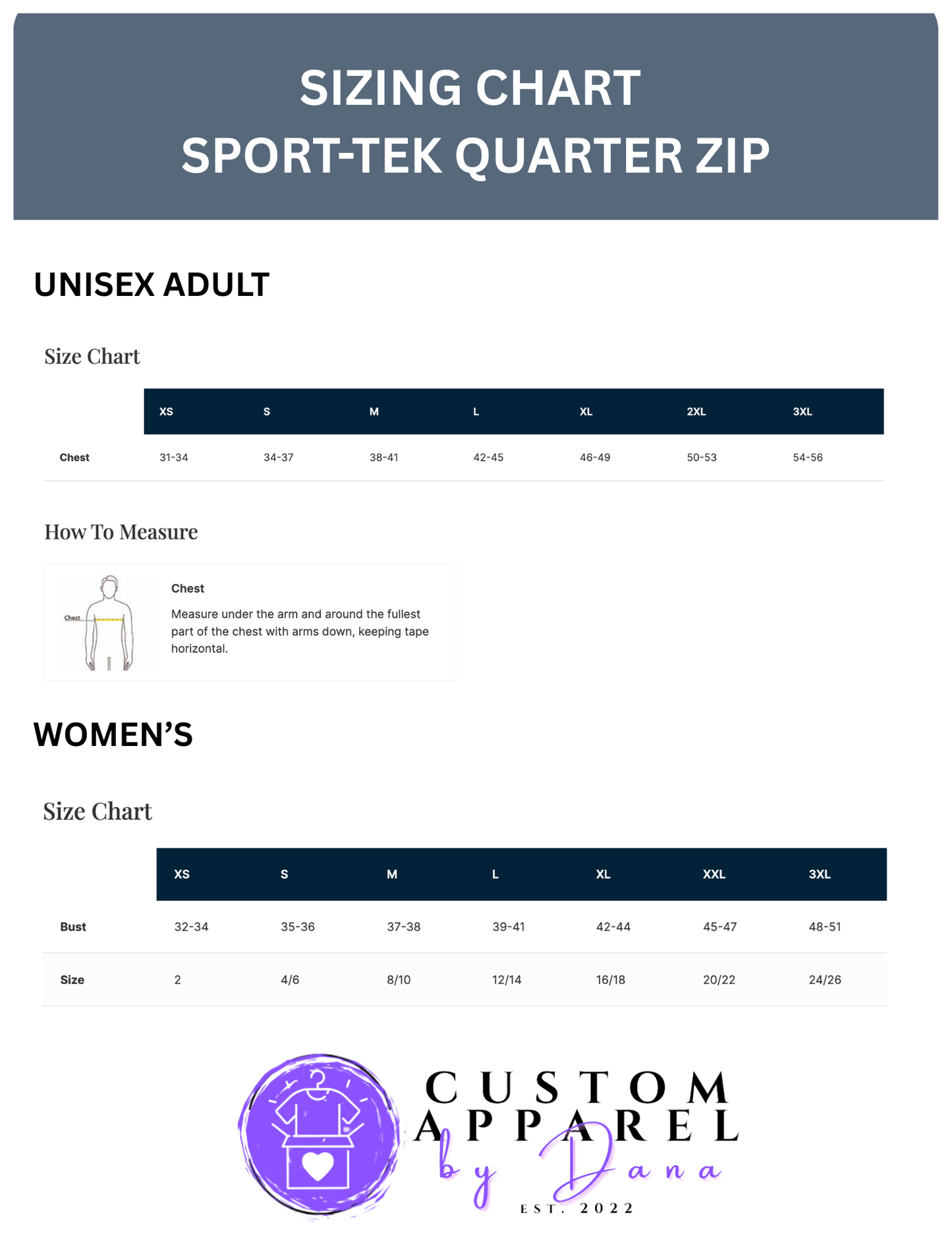 Quarter Zip- Embroidered Shark Logo