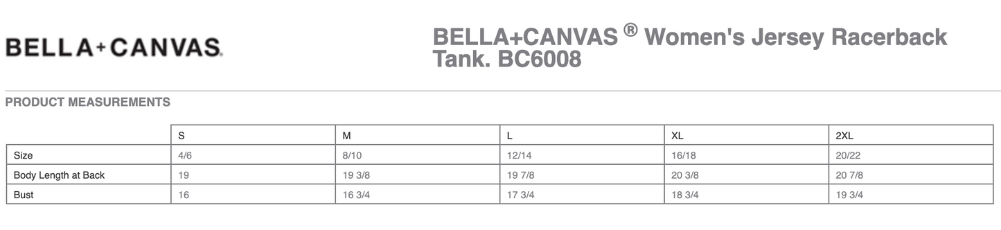 Women's Tank Top- Bella & Canvas- Dark Grey