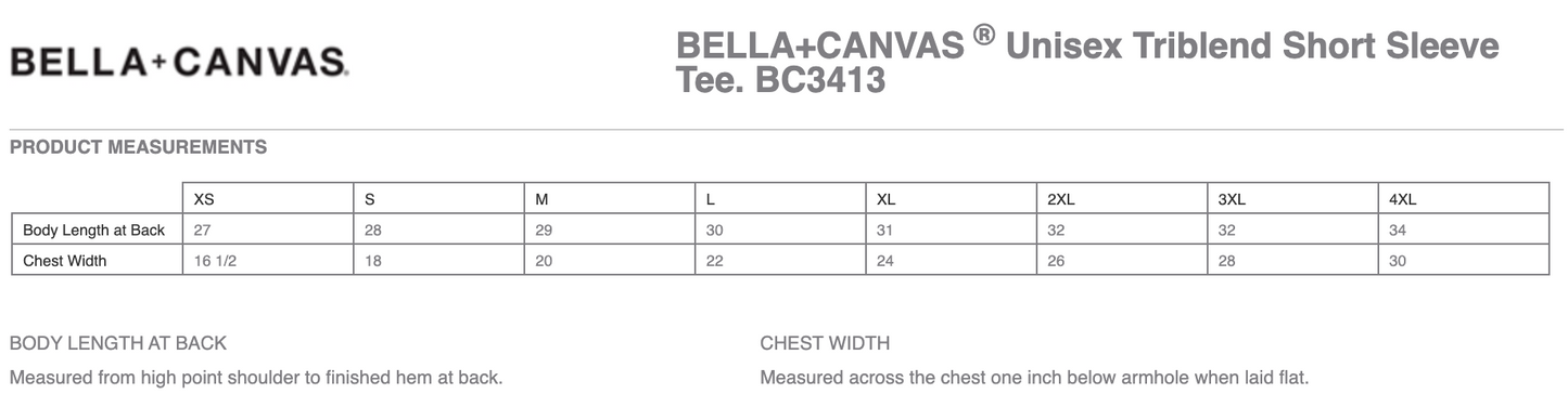 T-shirt Unisex Dad Triblend Bella & Canvas Short Sleeve Maroon