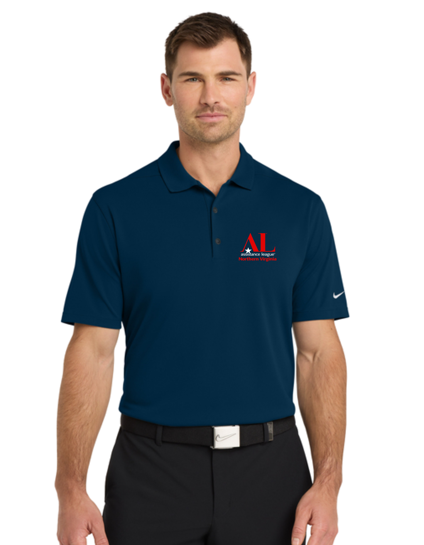 Navy Polo- Men's & Women's
