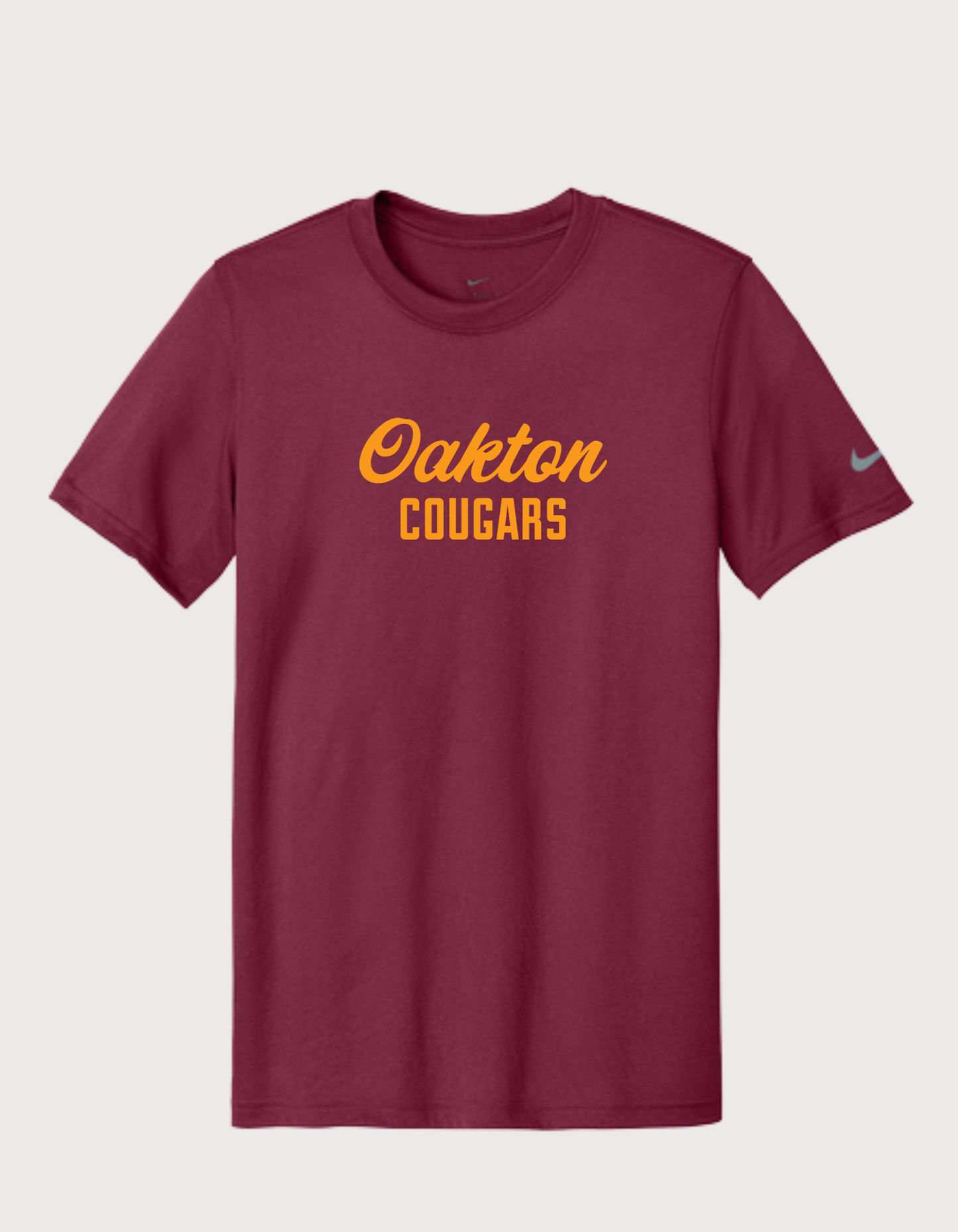 Nike T-shirt- White or Maroon