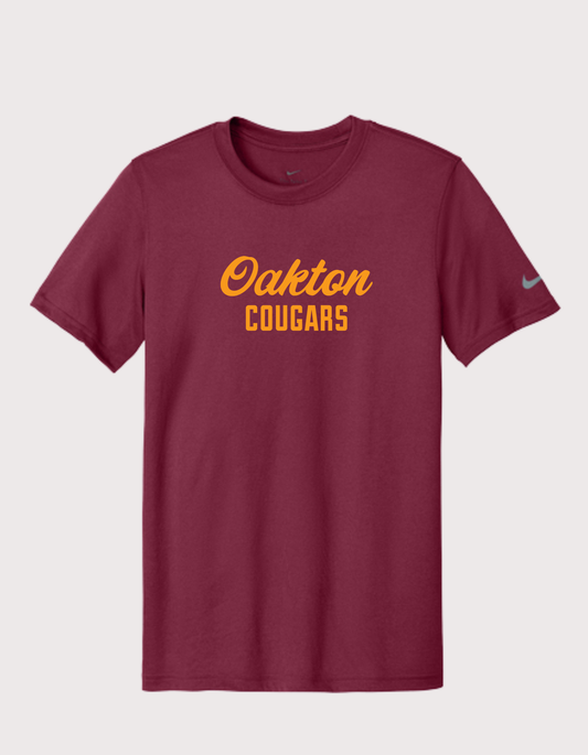 Nike T-shirt- White or Maroon