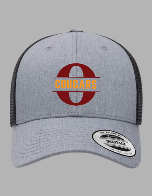 Trucker Cap- Grey with Black