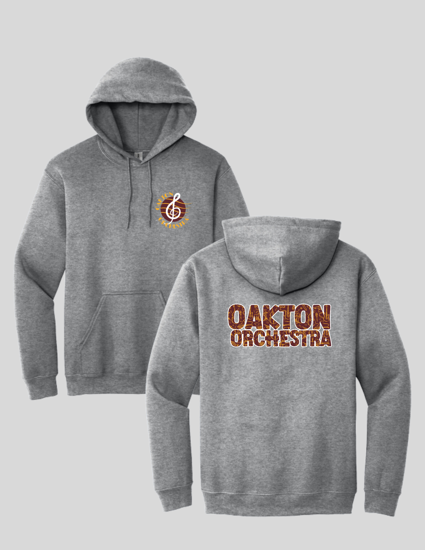 Hoodie, Gildan: Graphite
