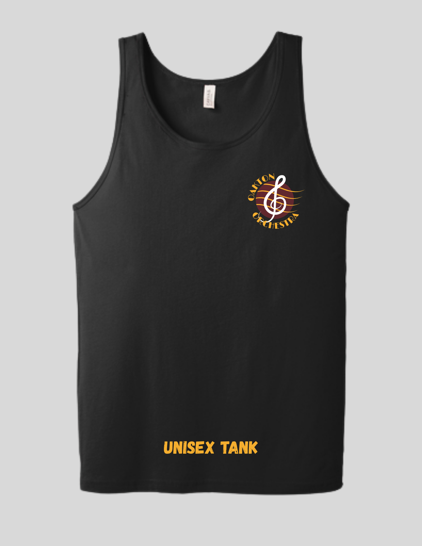 Tank Top, Unisex Black