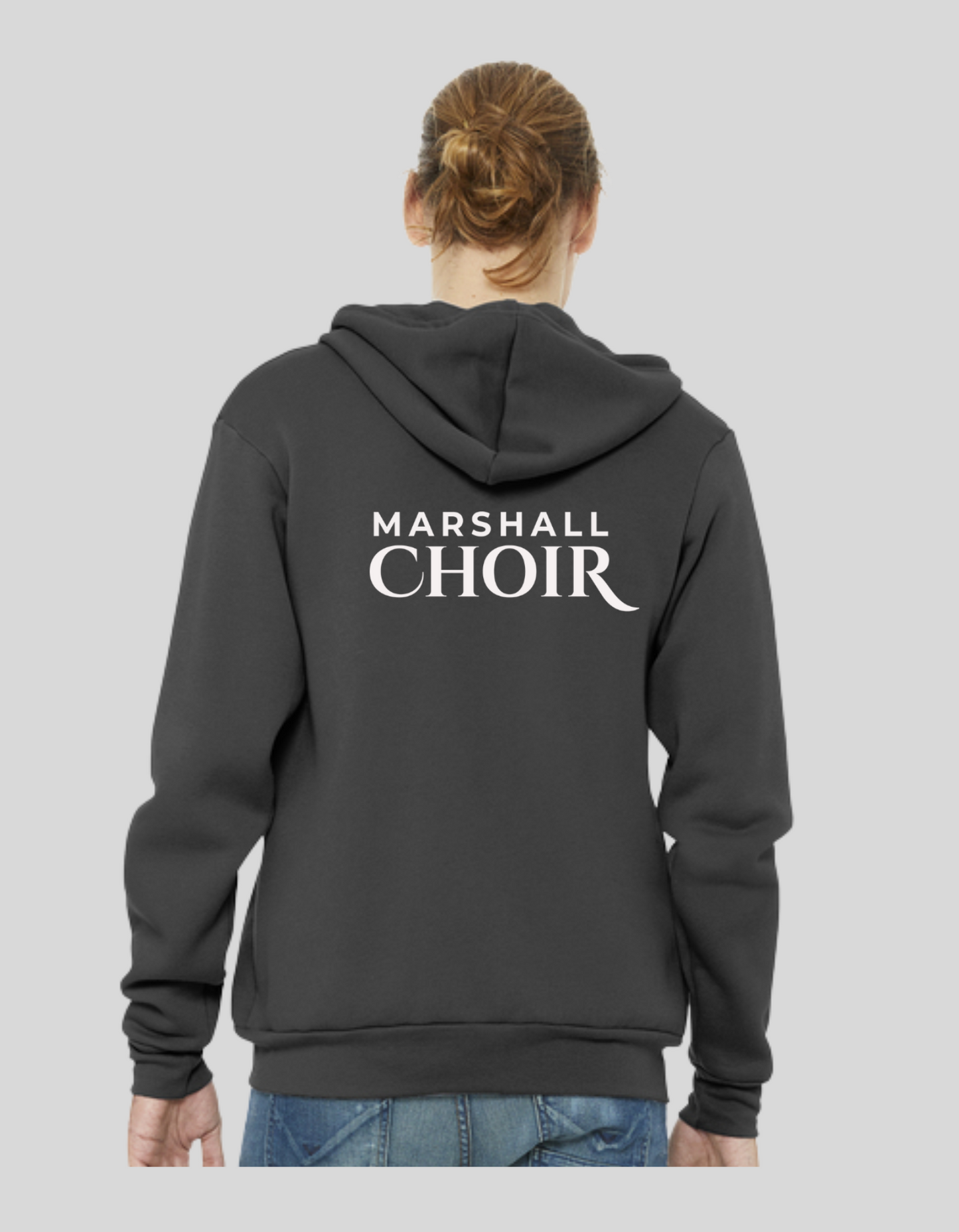 Full Zip Sweatshirt, Asphalt