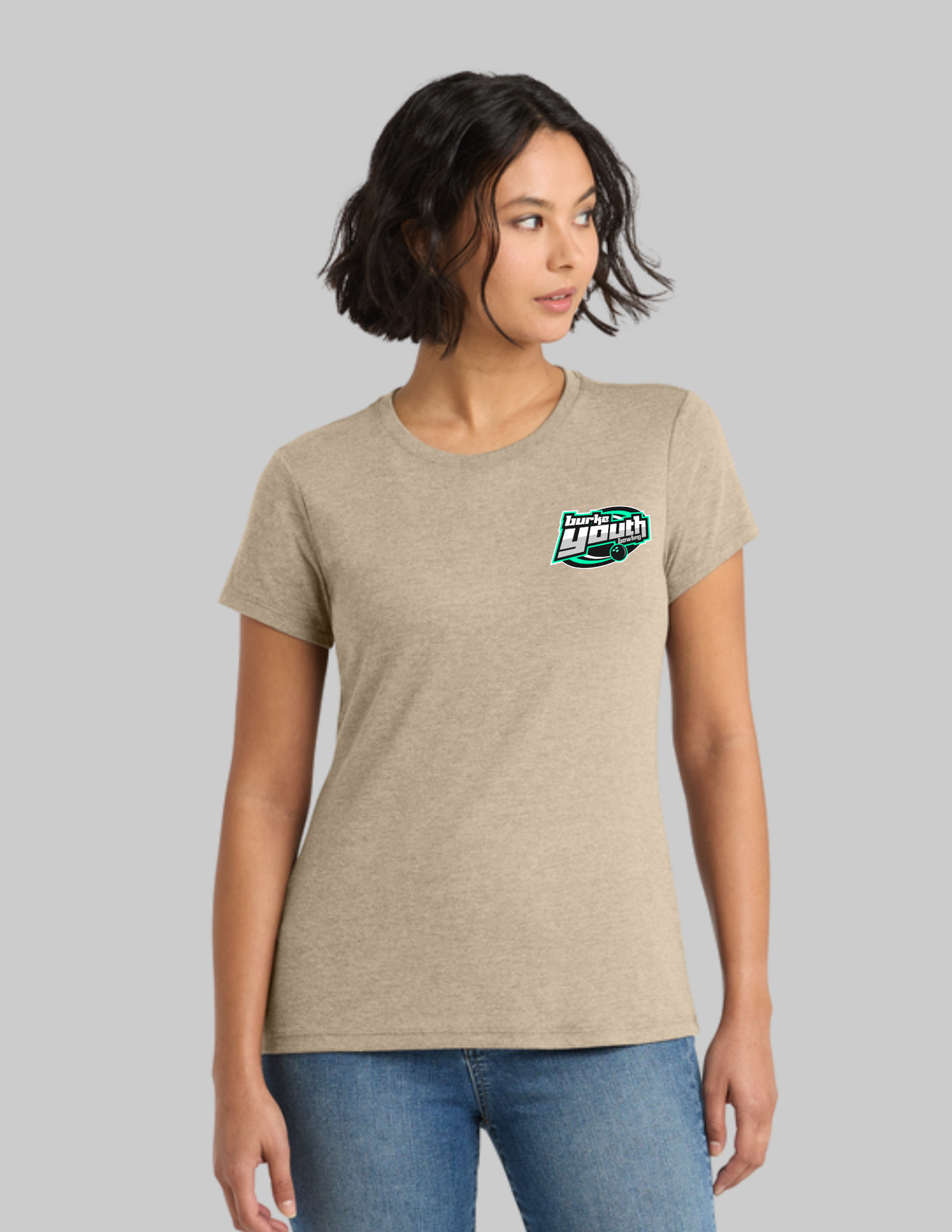Tri-Blend T-shirt- Women's & Unisex Sizing Desert Tan
