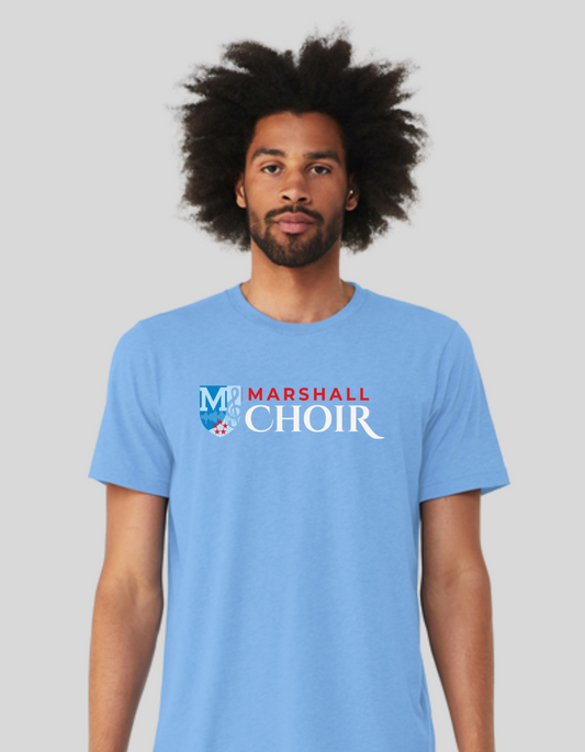 Short Sleeve T-shirt Triblend -Blue