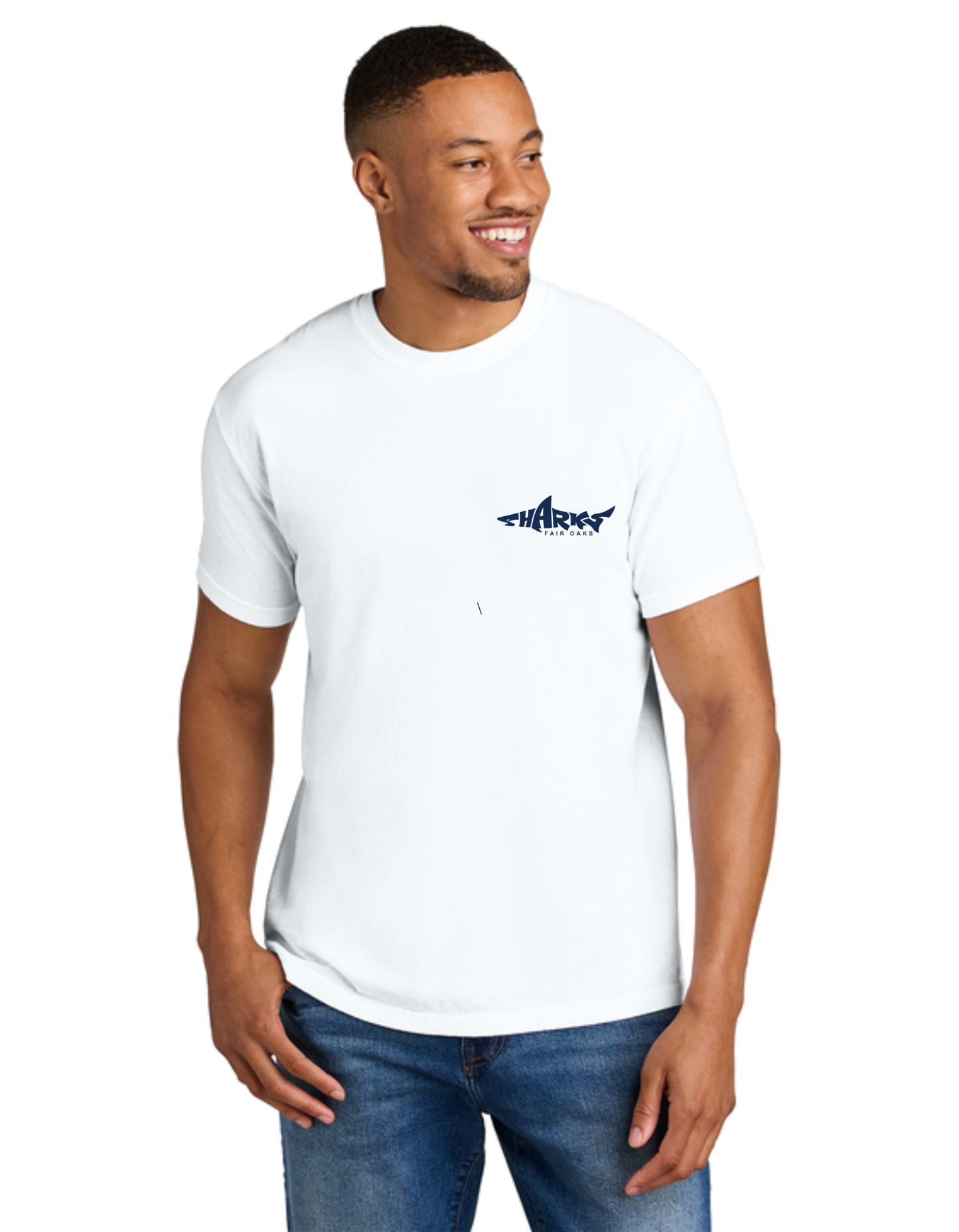 T-shirt, Sharks; White or Navy