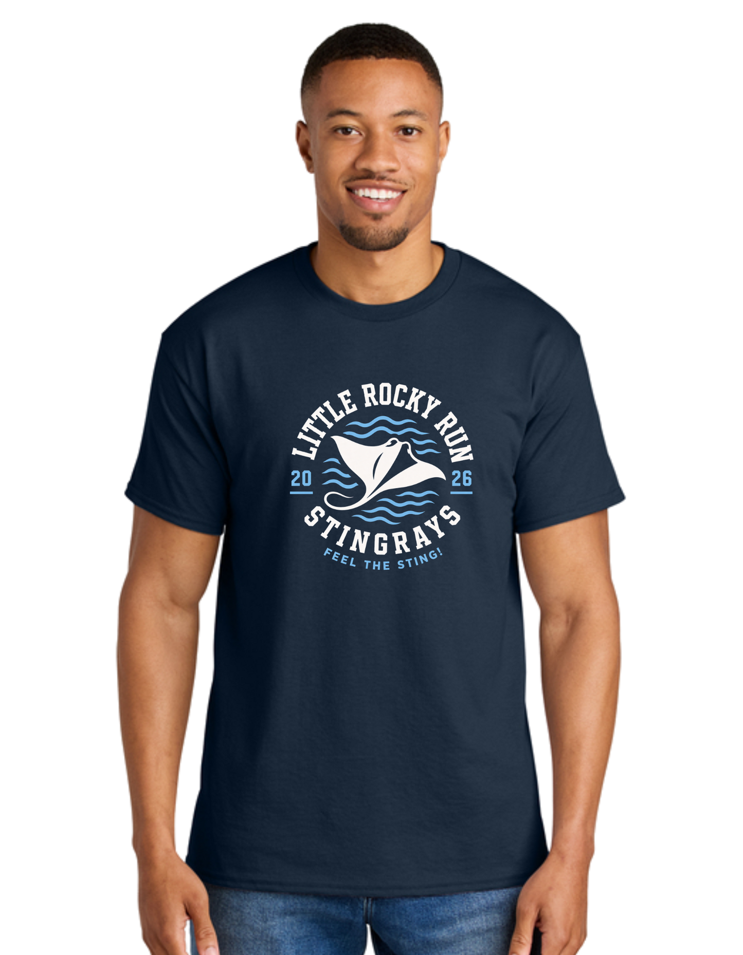 Team T-shirt- Navy