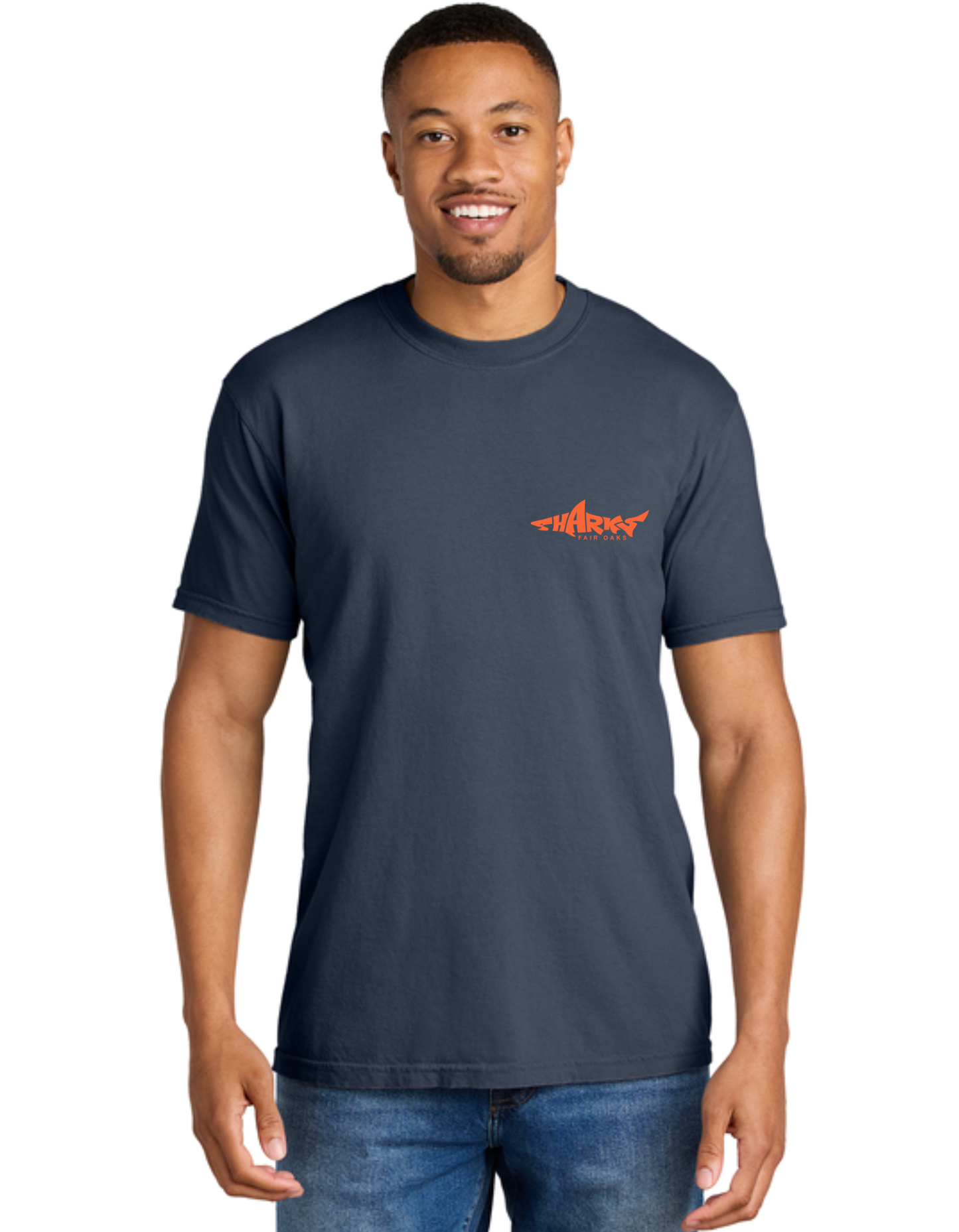 T-shirt, Sharks; White or Navy