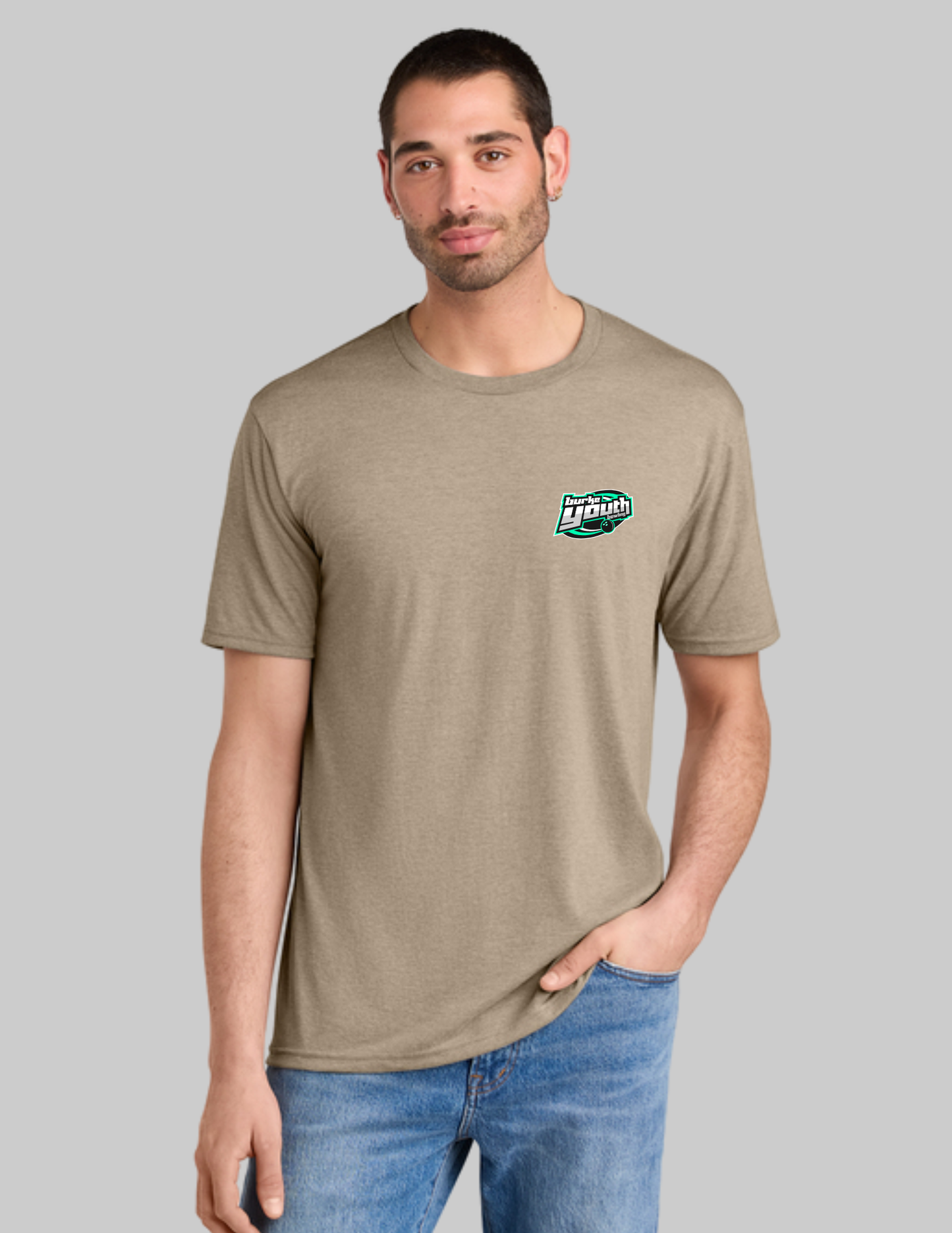 Tri-Blend T-shirt- Women's & Unisex Sizing Desert Tan