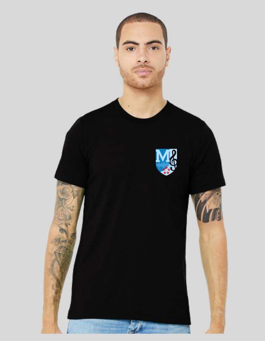 Short Sleeve T-shirt Triblend -Black