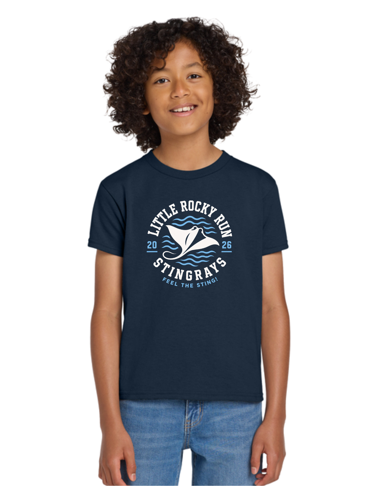 Team T-shirt- Navy