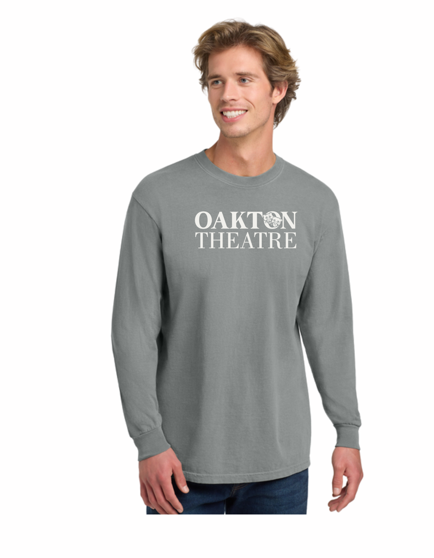 Long Sleeve Comfort Colors T-shirt - Granite
