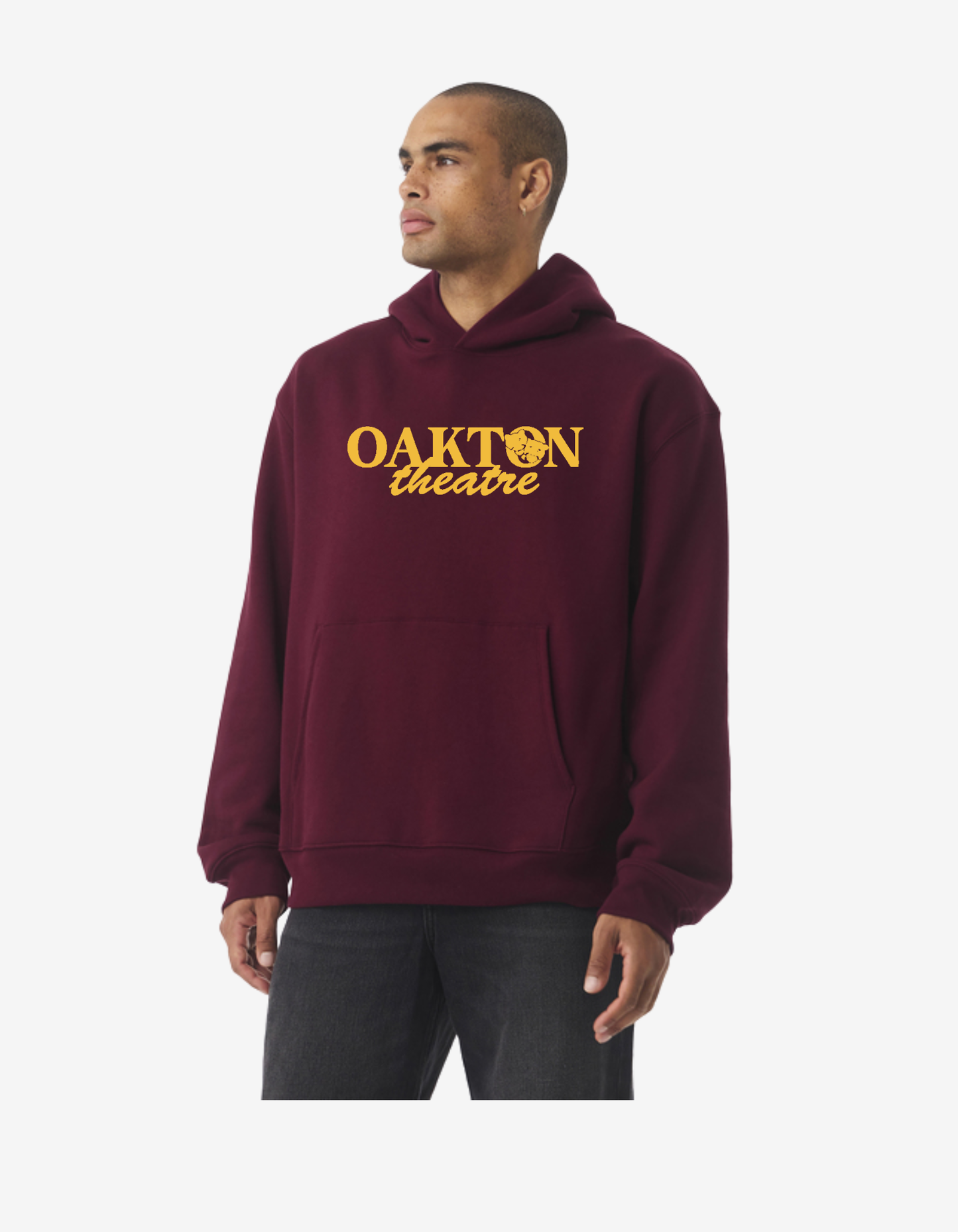 Heavy Weight Bella & Canvas Hoodie- Maroon