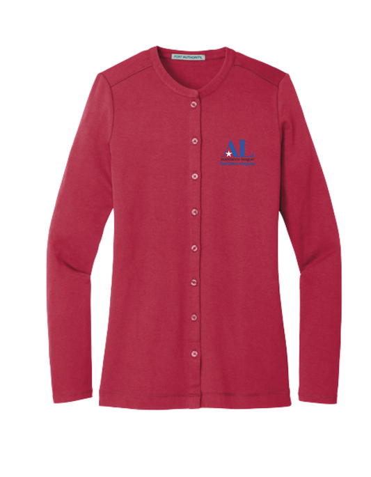 Sweater- Cardigan Red