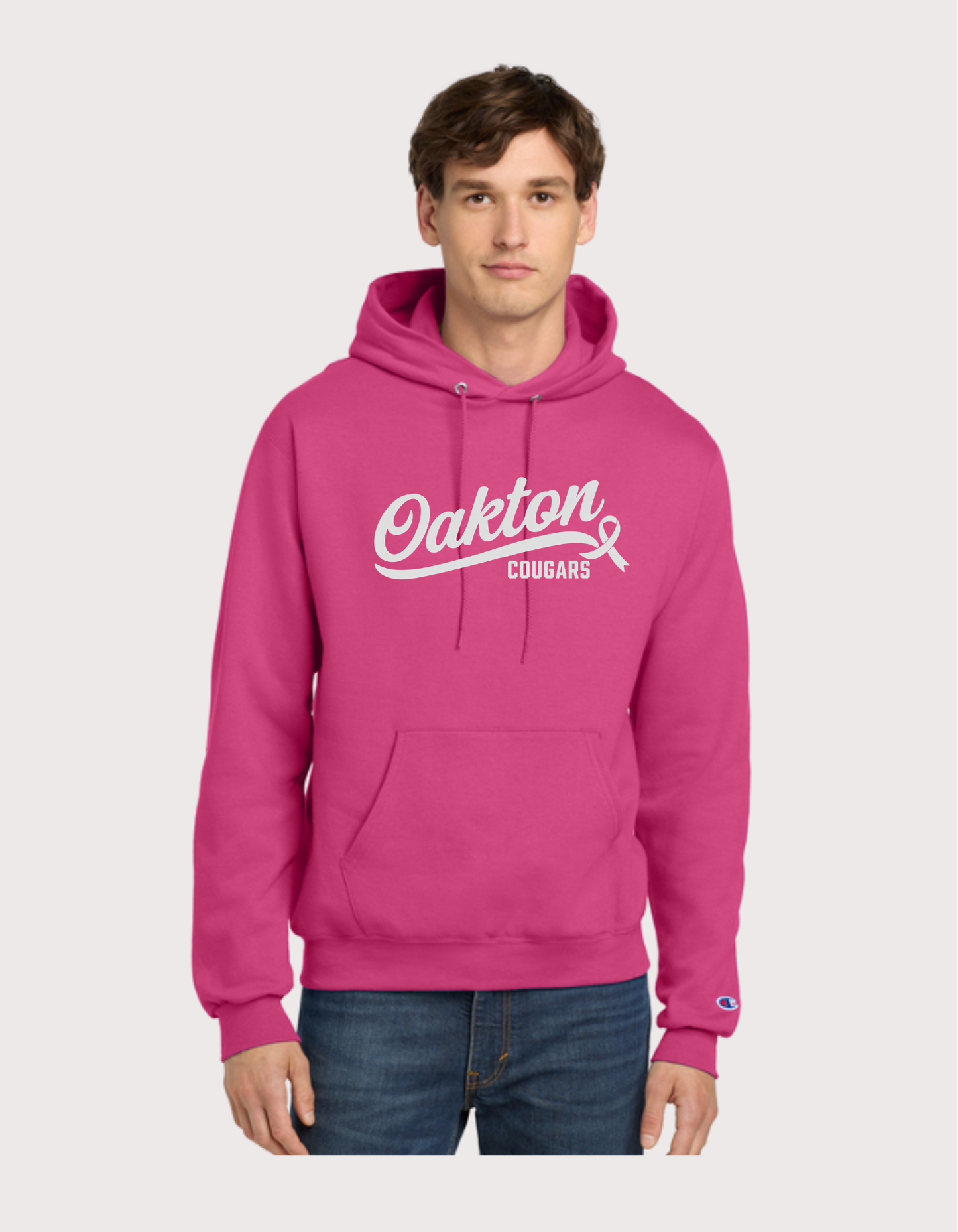 Pink Champion Hoodie- Champion