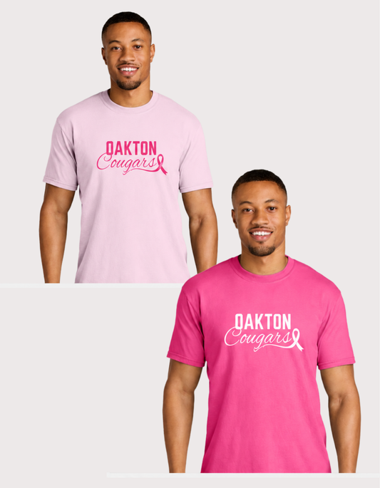Neon Pink Short Sleeve T-shirt, Comfort Colors