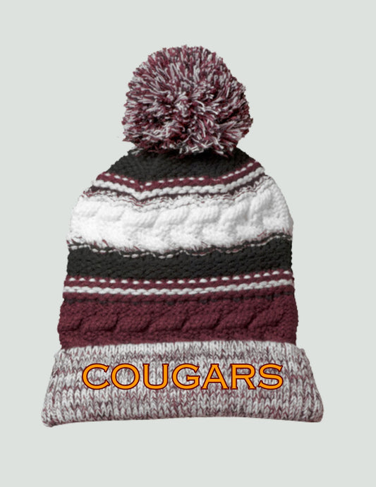 Pom Pom Team Beanie