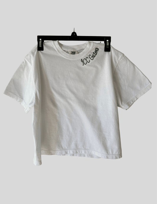 Women's Short Sleeve Cropped T-shirt