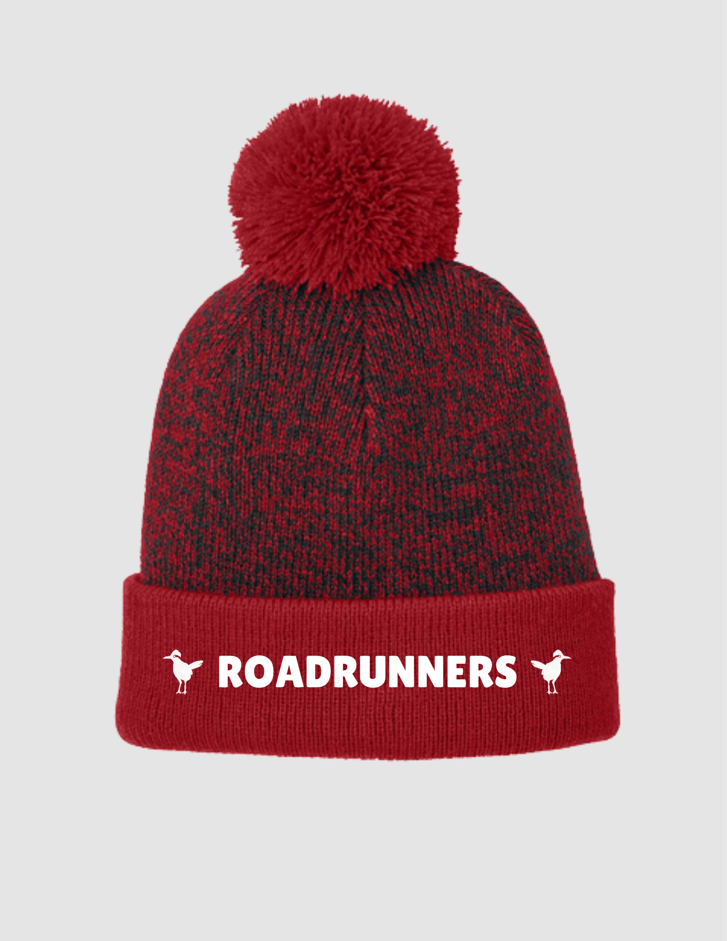 Heather Pom Beanie