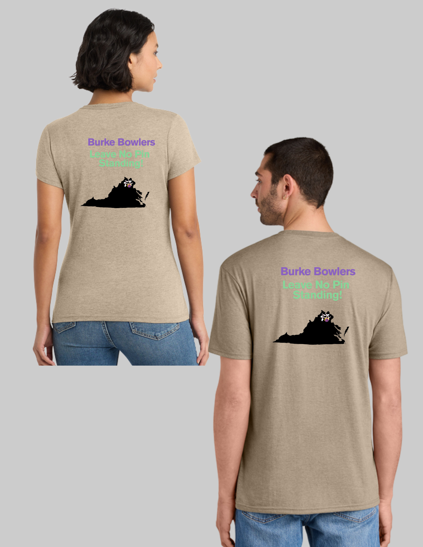 Tri-Blend T-shirt- Women's & Unisex Sizing Desert Tan