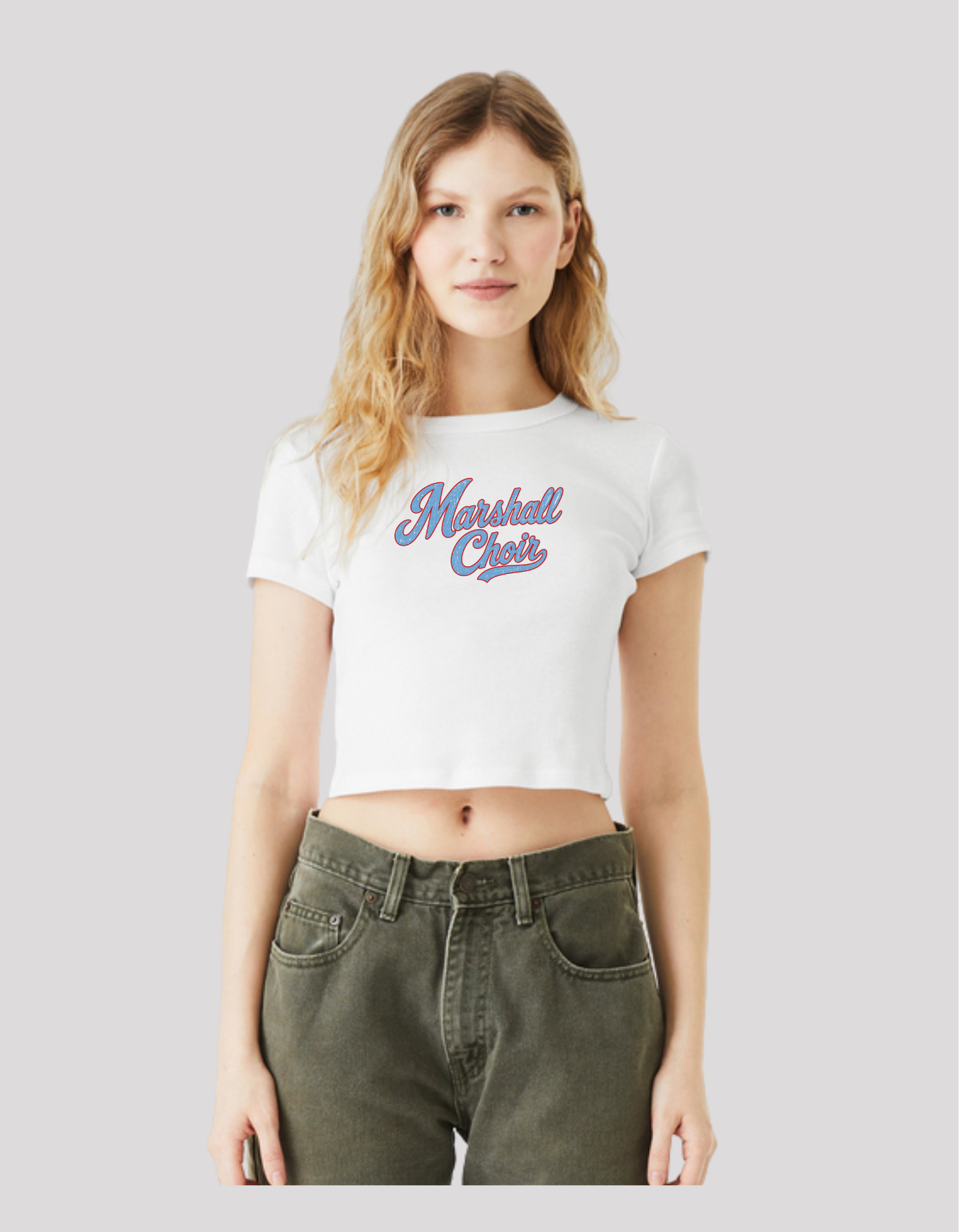 Baby Tee: White