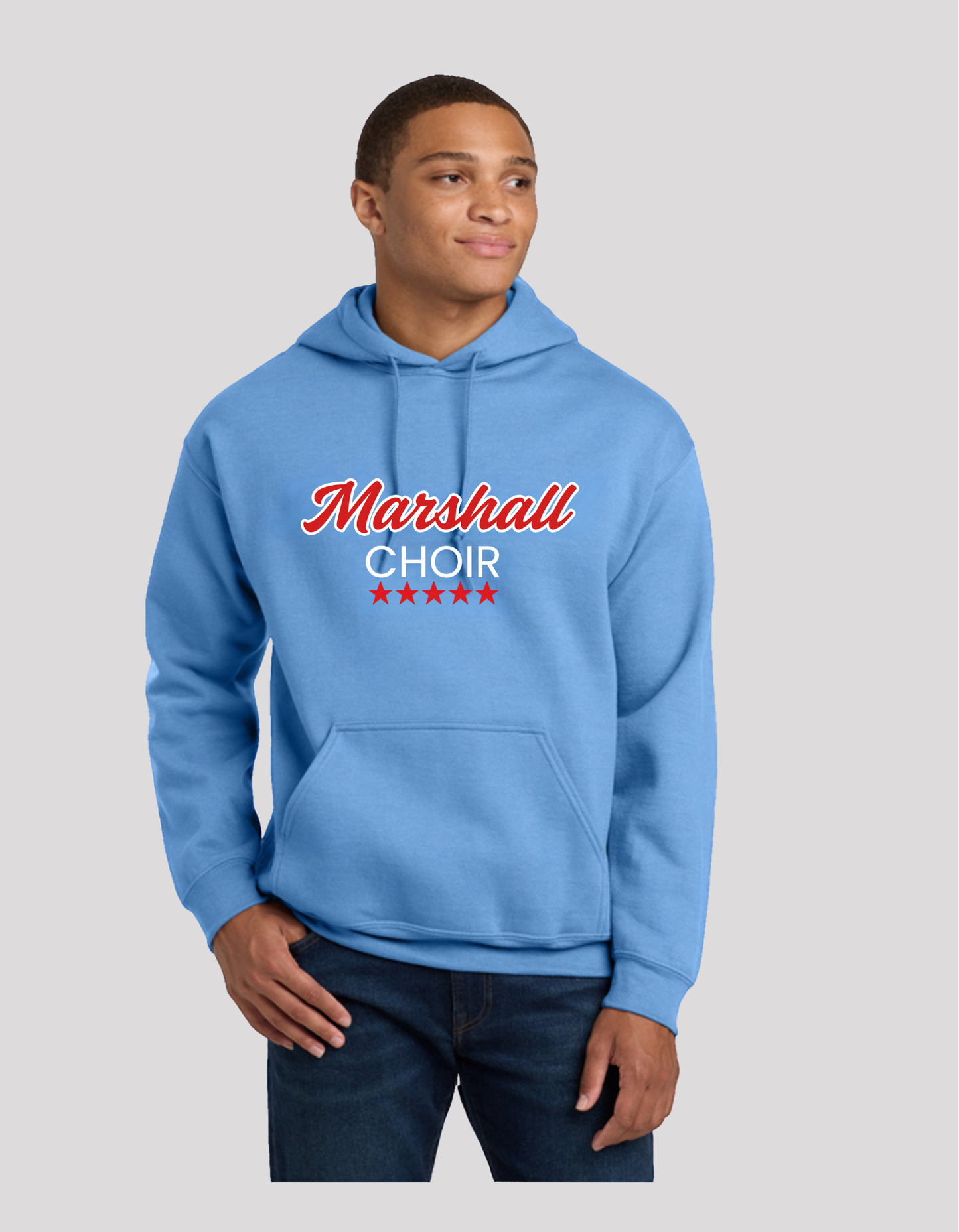Hoodie, Carolina Blue