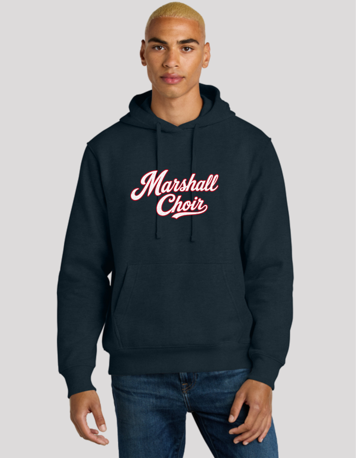 Hoodie-  Black & Navy