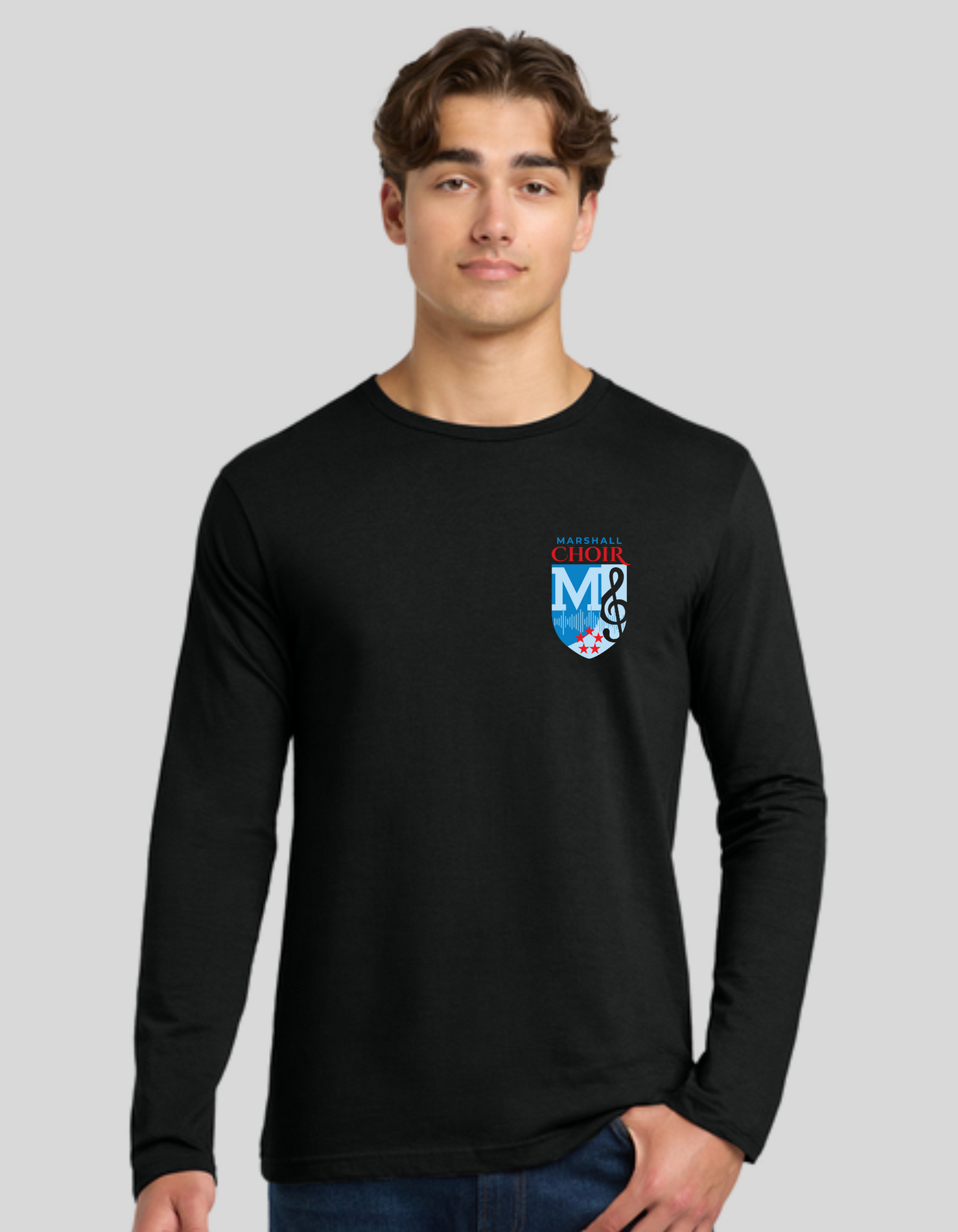 Long Sleeve T-shirt- Black
