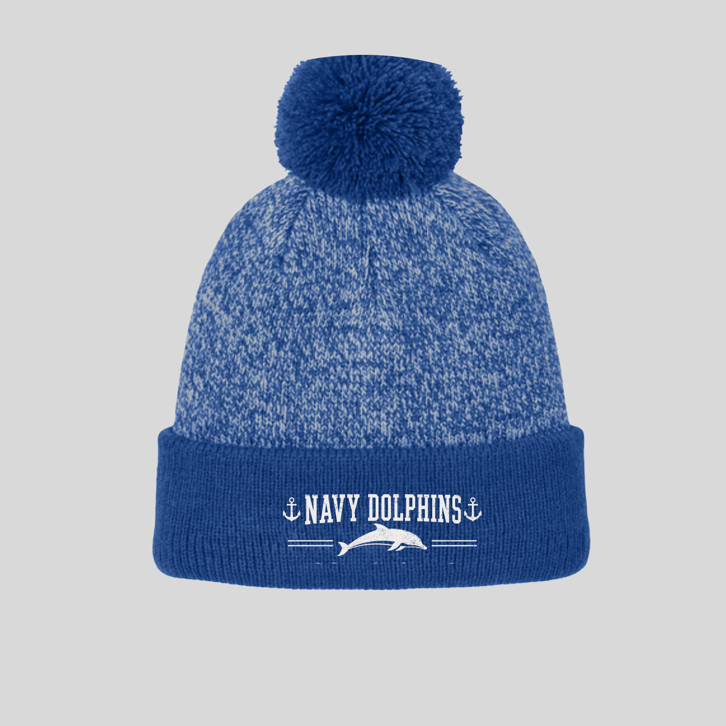 Sports Tek Heather Pom Beanie