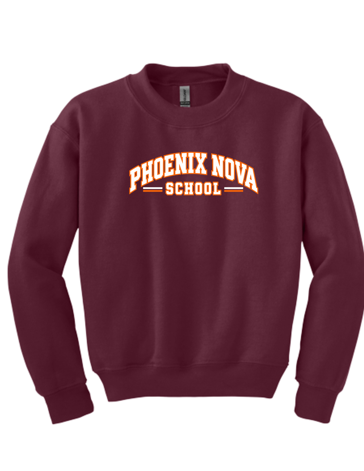 Maroon Crewneck Sweatshirt