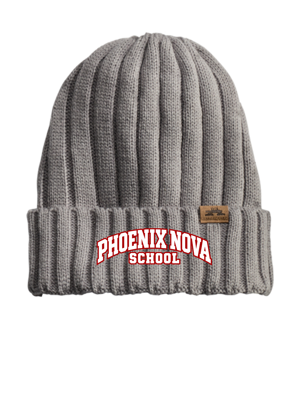 Grey Throwback Beanie