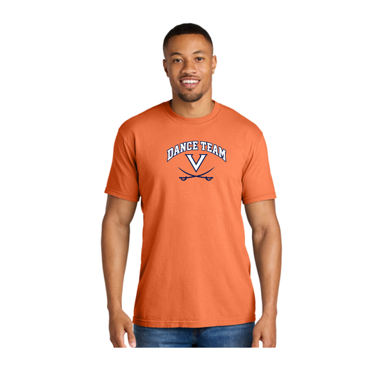 Short Sleeve T-shirt: Burnt Orange