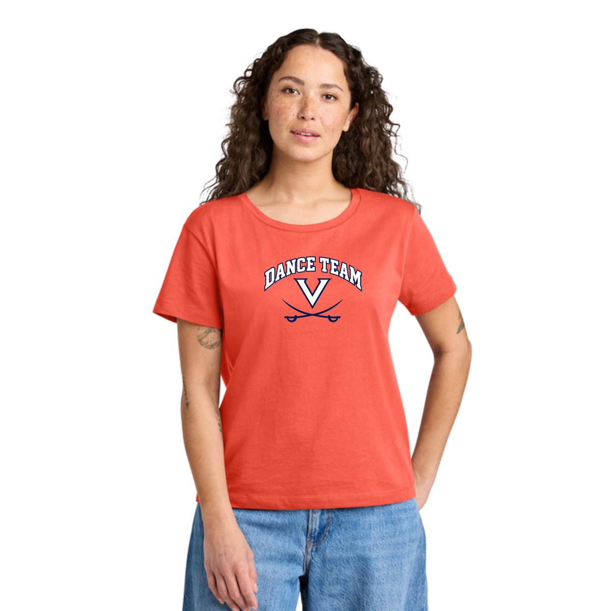 Women’s Scoop Neck Tee : Fiesta