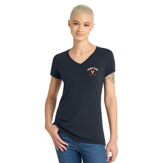Women’s Perfect Tri® V-Neck Tee: Navy