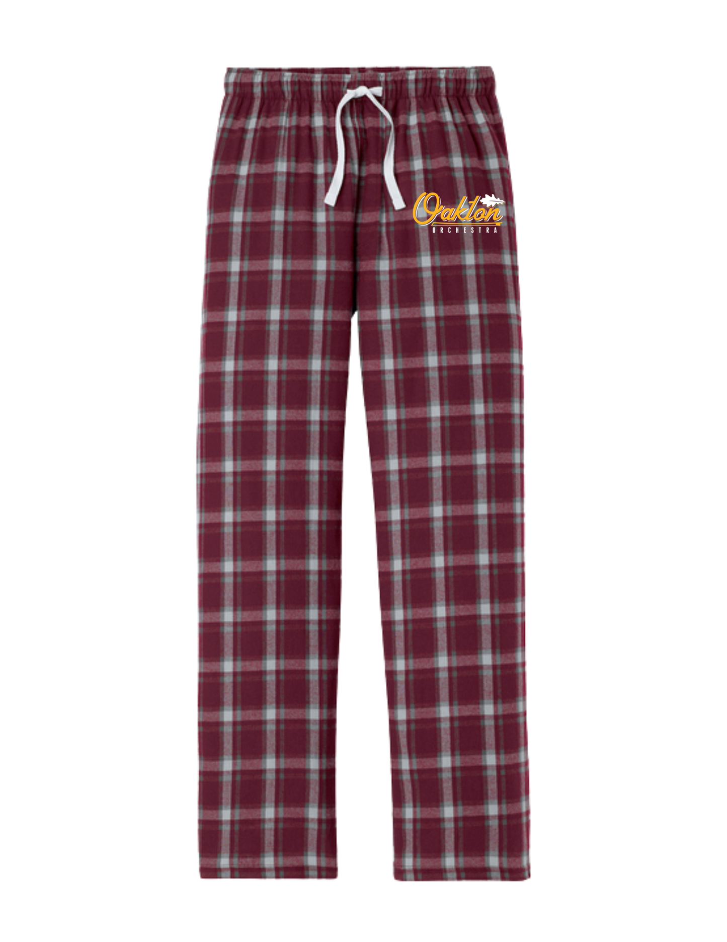 Flannel PJ's -Maroon
