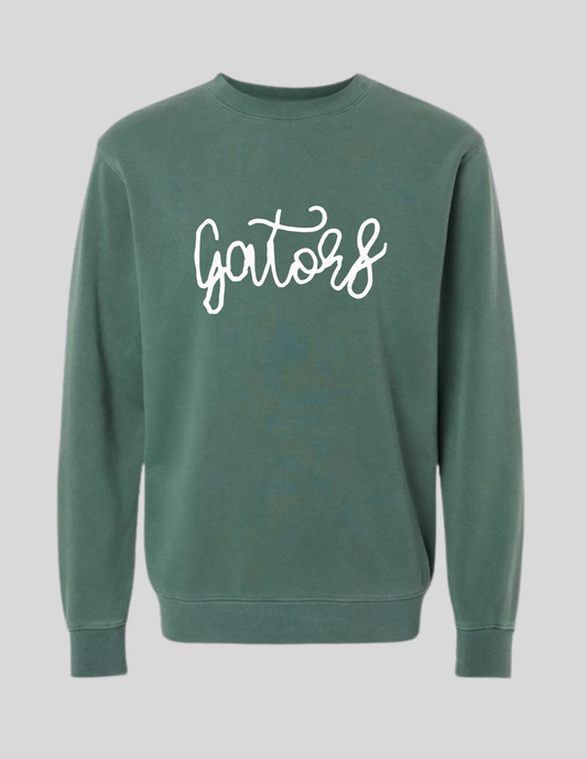 "Gators" Yarn Embroidery Unisex Crewneck